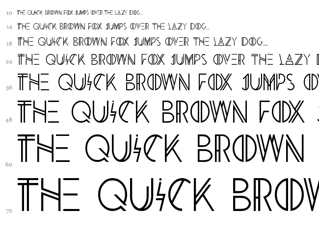 HBM Penultimate font waterfall